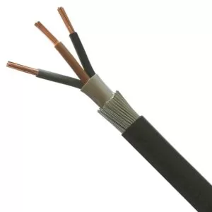 6mm x 3 Core SWA Cable Per Metre