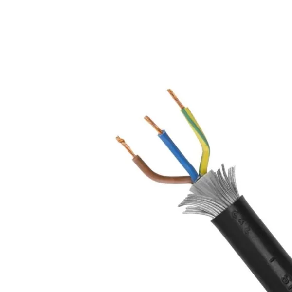 2.5mm x 3 core Single Phase SWA Cable Per Metre