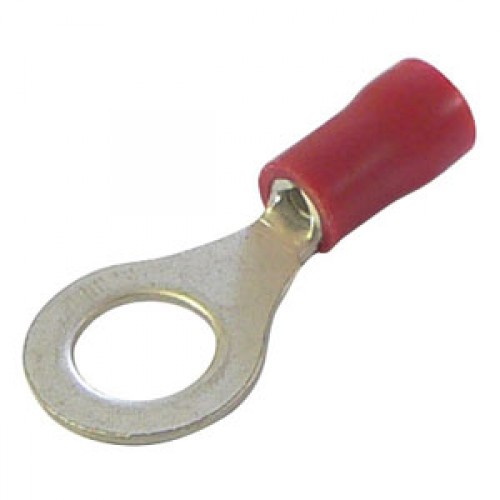 Red Insulated Cable Lugs 0.5mm-1.5mm