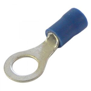 1.50-2.5mm x 4.3mm Blue ring terminal cable lugs